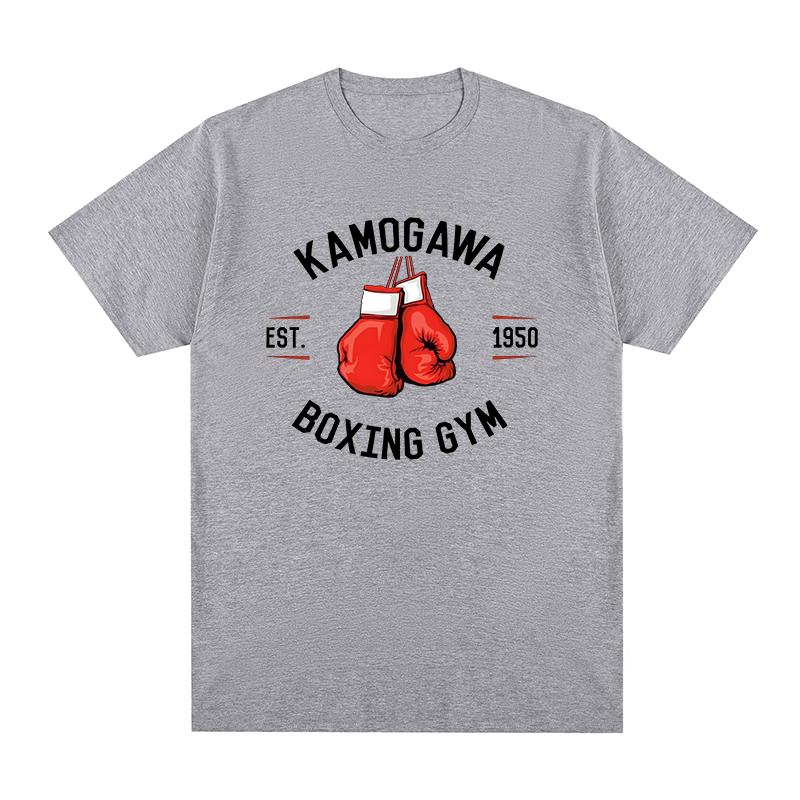 Hajime No Ippo Anime Vintage Tshirt Kamogawa Boxing Gym Y2K Hip Hop Summer Cotton Men T Shirt New TEE TSHIRT Womens Tops