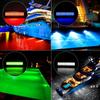 Marine LED Boat Light 60W 120 LED Waterproof Underwater Courtesy Light Sailboats Pontoon Transom Light