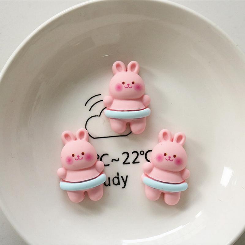 10 Pcs New Lovely Cartoon Macaron Bear Collection Flat Back Resin Scrapbooking Diy Jewelry Craft Decoration Accessorie A124