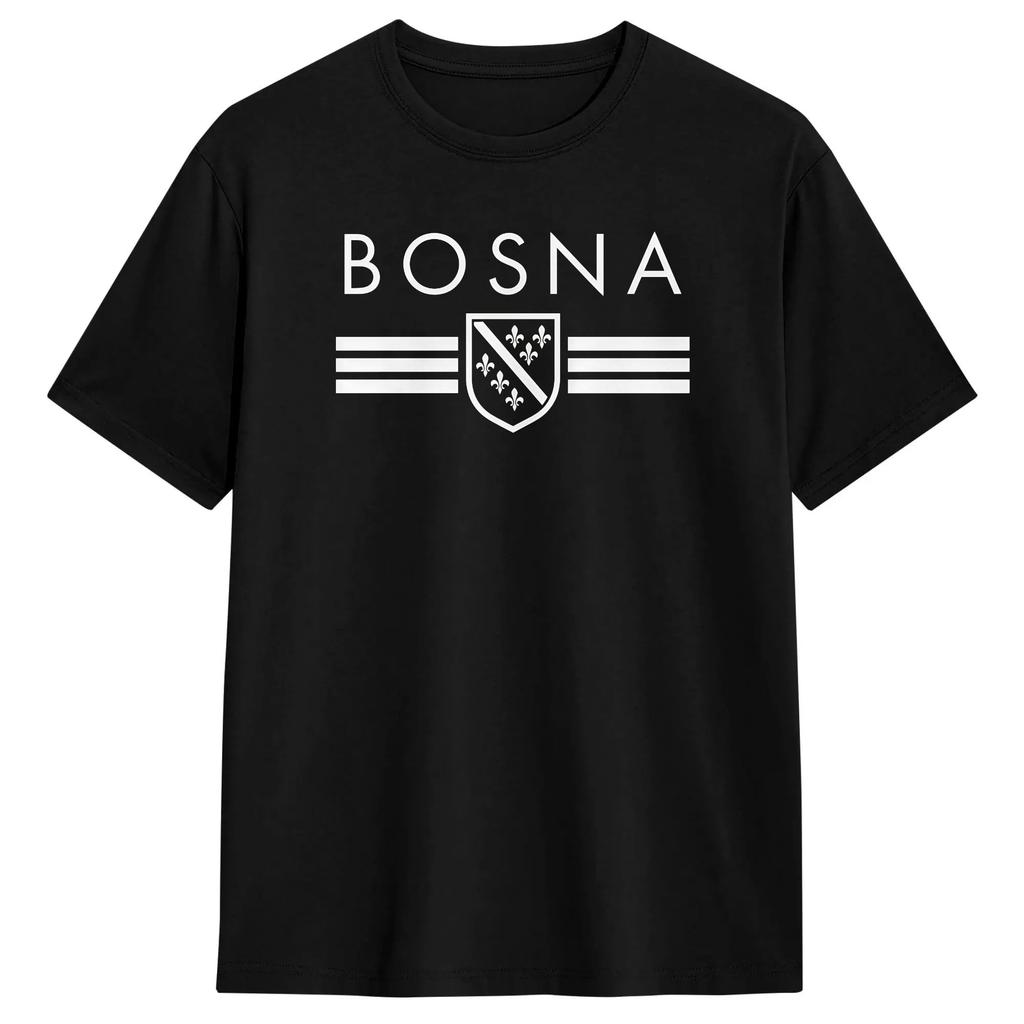 Bosnia And Herzegovina T Shirt Summer Cotton T Shirts For Unisexs Harajuku Casual Tshirt Short Sleeves Y2k Basic Tees