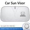 Car Sun Visor Folding Sunscreen Front Windshield Cover For Honda Mugen Power Civic Accords CRV Hrv Jazz CBR VTEC VFR Accessories WL9