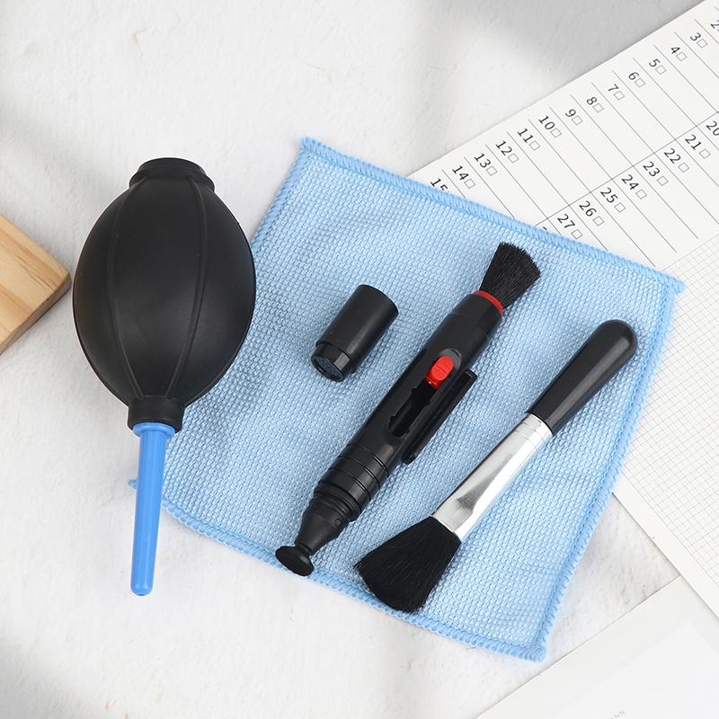 Lens Cleaning Pen With Soft Brush Double-Sided Carbon Head For Camera Lens Optical Lens Glasses Ps4 Ps5 Vr Headset Cleaning