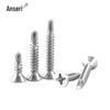 410 Stainless Steel Countersunk Head Self-Drilling Screws