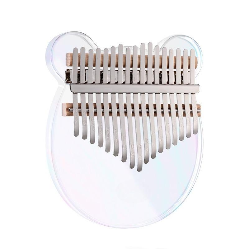 Crystal Thumb Piano 17 Tone Kalimba Acrylic Thumb Piano Finger Pianoforte Musical Instruments
