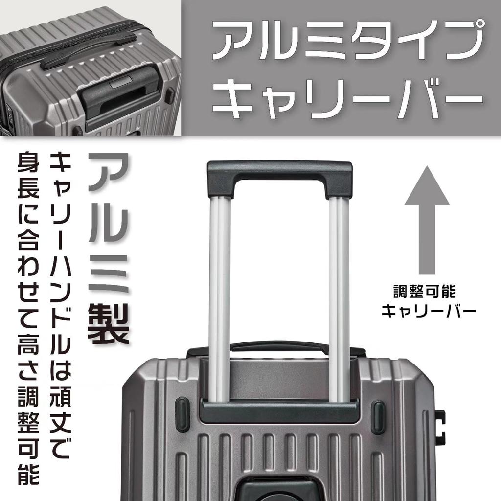 Carry Carry Large Ultra Double 360 Grad TSA Bequemer Reißverschluss Business Inlands- Auslandsreise [JewelAngel] Koffer, Tasche, Etui, Handgepäck,