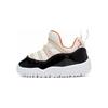 Air Jordan 11 Retro Little Fle Low Top Toddler Shoes Black White Orange Infant And Toddler BQ7102-108