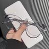 Round Shape Woman Eyeglass Frame Japan Style Anti Blue Light Women Glasses Frames Fashion Office Computer Glass