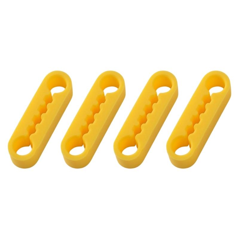 

Auto Door Buffer Pad Silicone Shock Absorb Noise Reduction Strips Universal Edge Guards 4Pcs for Most Cars & SUVs жёлтый