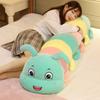 Caterpillar Plush Pillow Stuffed Animal Soft Long Sleeping Cushion Girls Bedroom