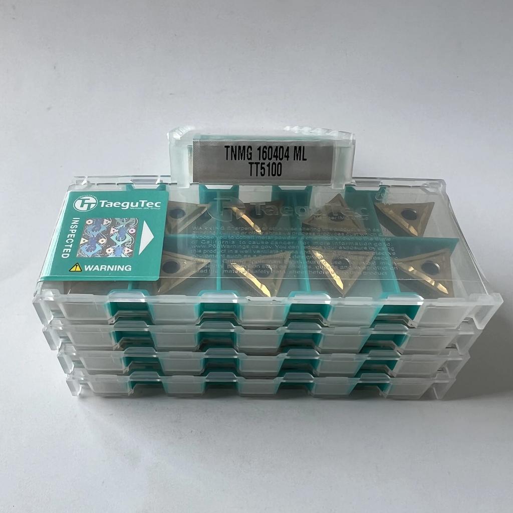 TaeguTec / TNMG160404ML TT5100 /Original genuine CNC alloy blade 10 PCS