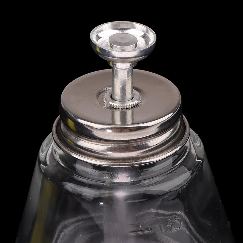 180Ml Glass Nail Art Pump Dispenser Cleaner Bottle Liquid Alcohol Bottle Phone Screen Repair Remover Cleaner Bottle Dispenser
