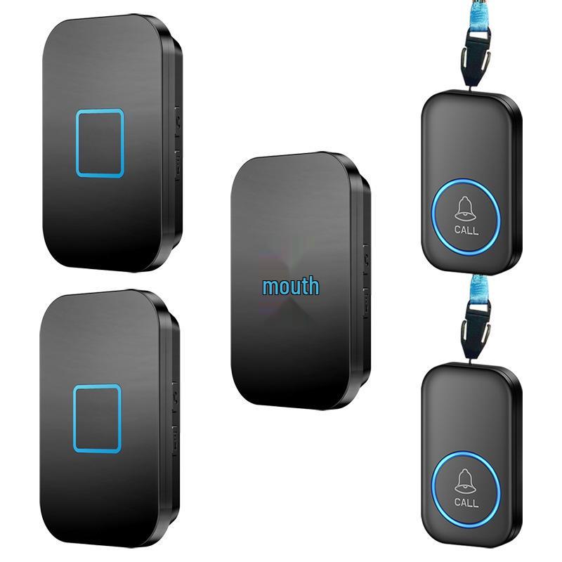 Wireless Emergency Call Button for Elderly - Long Distance Caregiver Alert System