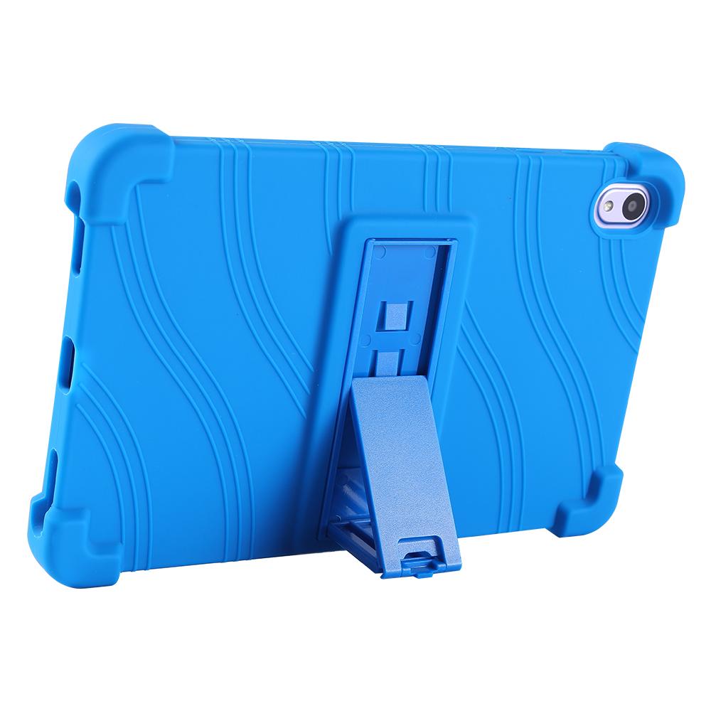 For Walmart Onn 7 inch Tablet Gen 4 (2024) Silicone Case with Kickstand Rugged Protective Cover