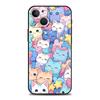 Buntes Katzen-Design Handyhülle Cover für iPhone 17 16 15 14 13 12 Pro Max 11 Pro Max 17 AIR Plus Stoßfeste Weiche TPU Hülle Capas