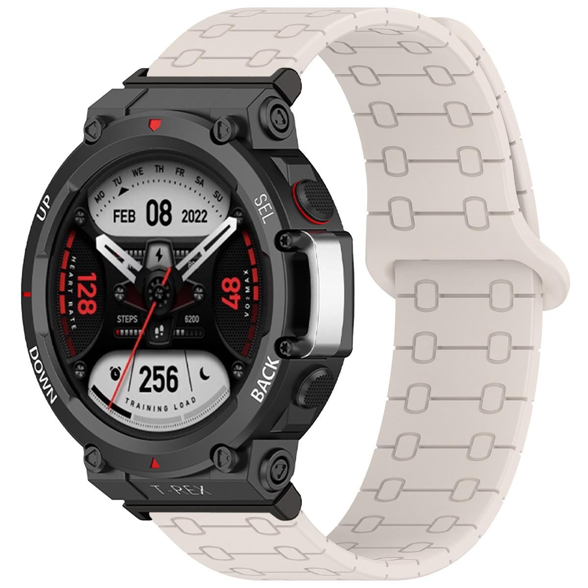 

Магнитный силиконовый ремешок для часов Huami Amazfit T-Rex2 Браслет Замена ремешка для спортивных часов Amazfit T Rex 2/3 For Amazfit T-Rex 3 звезда