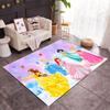 Disneyland Celebration Night Disney Cartoon Theme Anti-Slip Rug - Polyester, Home Decor, Suitable for Bedrooms, Living Rooms, Doorways, and Studios