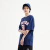 New MLB Set-in Sleeve T-Shirt Unisex Navy Blue 3ATSV0233-43NYS