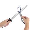 600# 12inch Portable Kitchen Knife Sharpening Rod Stick Plastic Handle Sharpener Stone Tool