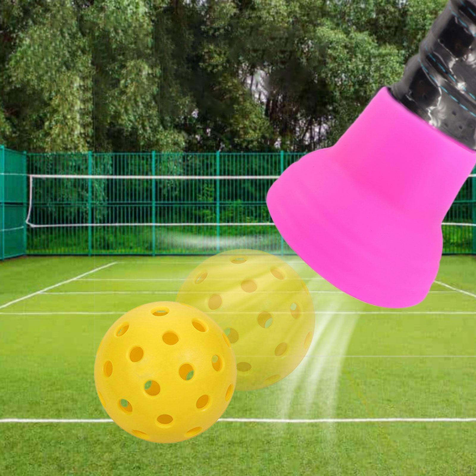 

Извлекатель мячей Pickleball крепится к универсальному основанию Paddle Bottom без наклона