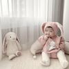 Tuta in Velluto Caldo Autunnale per Bambine e Bambini - Body a Manica Lunga per Gattonare