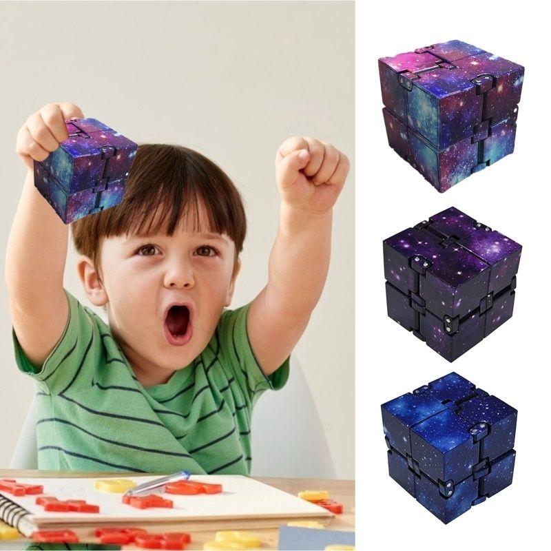 Premium Sensory Infinity Cube For Stress And Anxiety Relief Perfect For Kids And Adults