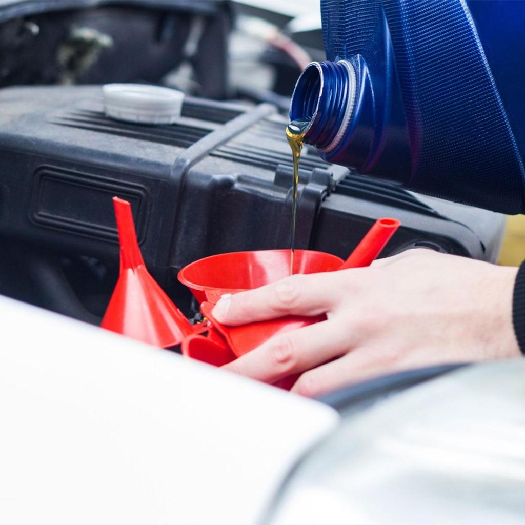 4Pcs/set Kitchen Funnel Set For Automotives Wide Mouth Bottle Funnel Household Refueling Funnel Mini Portable Oil Pot Funnels