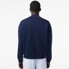 LacoSte Men S Signature Embroidered Match Mock Neck SweatShirt [navy]