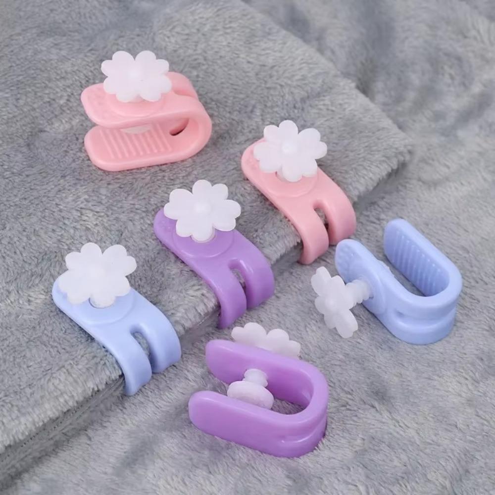 10PCS Anti-escape BedSheet Clips Plastic Blanket Buckles Quilt Fixator Grippers  Quilt Bed Cover