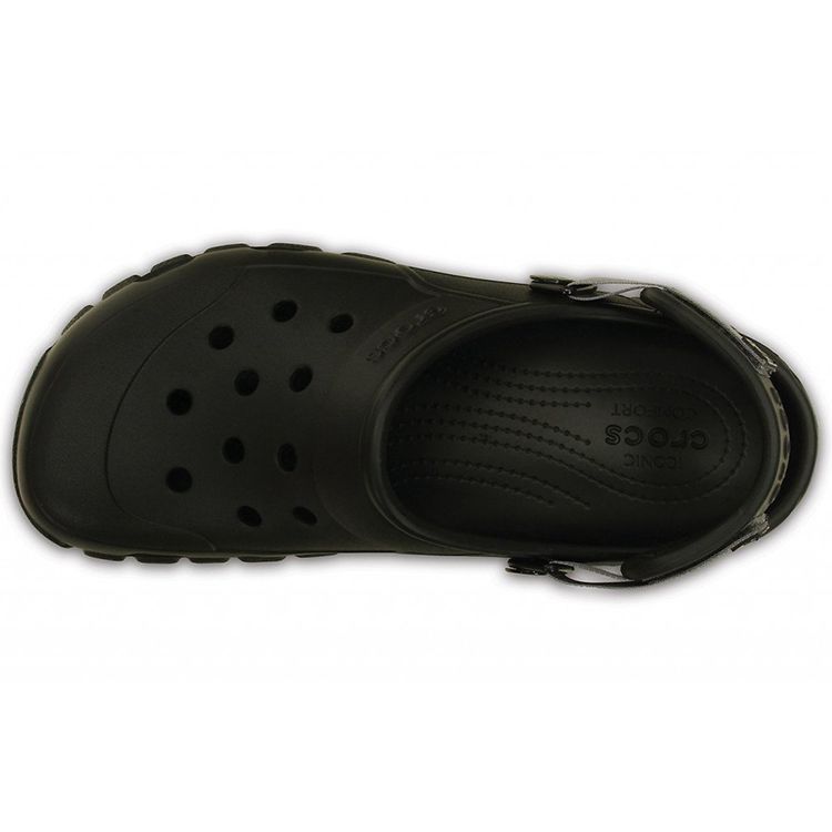 Crocs Classic Clog Fashion Trend Thick Sole Clogs Unisex Clogs Black 202651-02S