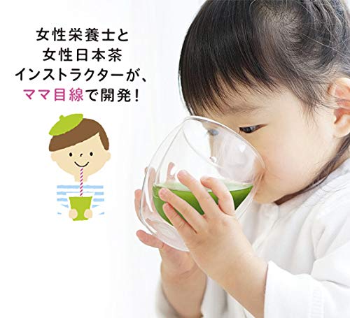 Tsuboichi Seicha Honpo Love Green Juice X Matcha Flavor Green Tea Pesticide Free Mom's Children's (3g 15P) (3 Bags)