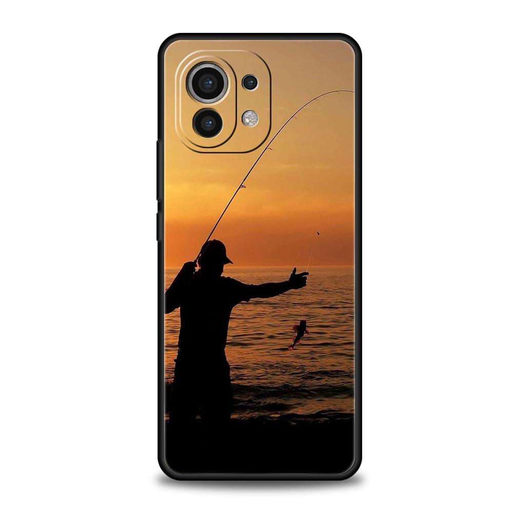 Phone Case For Xiaomi Mi 15 14 14T 13T 12T Pro 12 13 11 Lite 5G 11T X6 X5 Pro Soft TPU Cover fishing