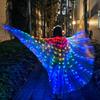 LED Luminous Butterfly Wings - Belly Dance, Fairy Costume, Catwalk Fluorescent Cloak