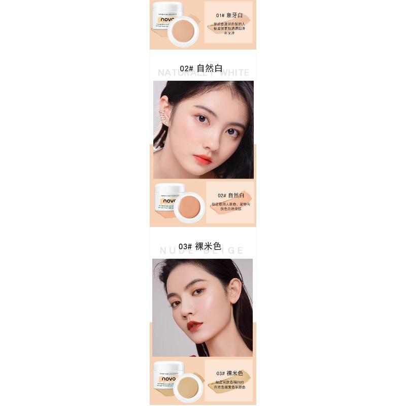 High Definition Clear Concealer Cream Waterproof Sweatproof Cover Spots Acne Dark Circles For Women