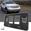 Front License Plate Frame for Ford F150 Lincoln Mark LT 2006 2007 2008 Front Bumper License Plate Holder Mounting Bracket Cover Replace #