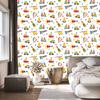Wallpaper Balloons cars and helicopters for living room and bedroom 50x1000