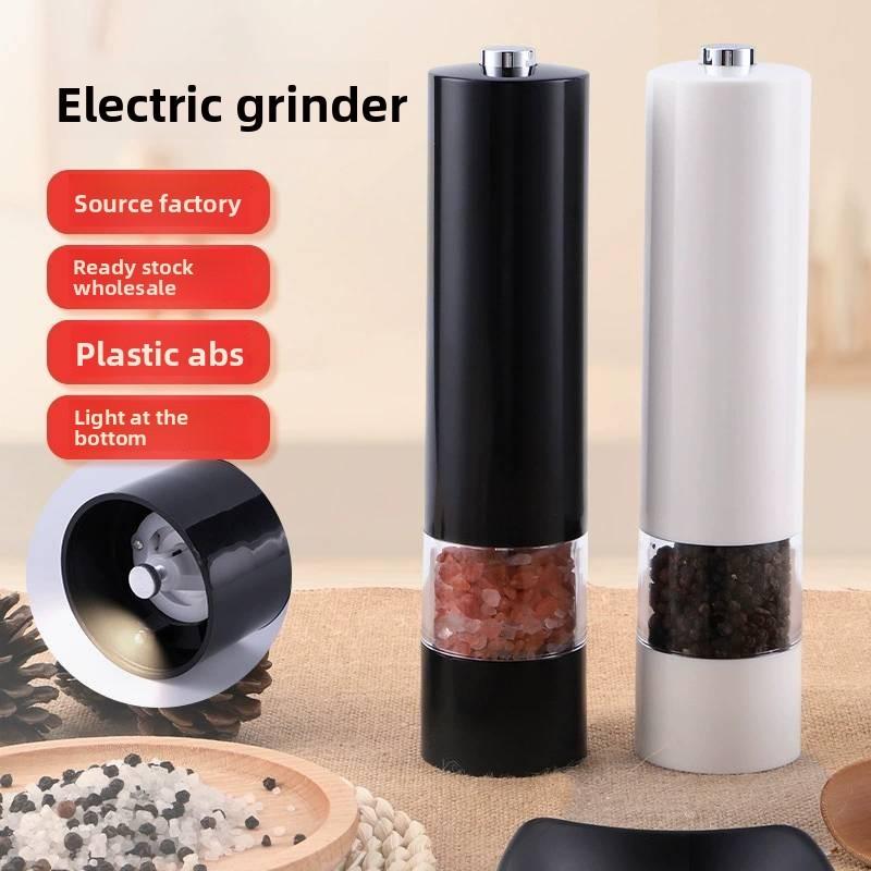 Pepper Electric And Sea Salt Grinder  For Daily Kitchen Use Condiment Bottle