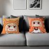 Doma Umaru Personalized Pillow Dust Cover Bedroom Kids Party Decoration Pillowcase Birthday Children Gift