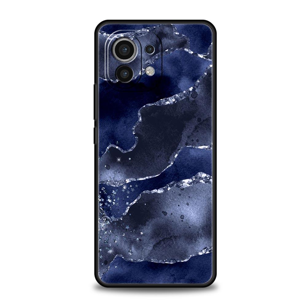 

Чехол для телефона Glitter Agate Marble Art для Xiaomi Poco X4 X3 NFC F3 F4 M3 M4 Mi Note 12T 10 12 11 Ultra 11T Pro 10T Lite 9T Mi 10 Lite 5G