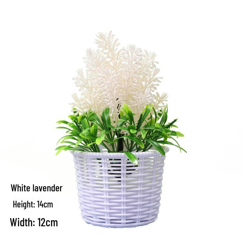 

Стильный лавандовый букет из искусственных цветов: Идеально для домашнего декора, гостиной, обеденного стола и небольших композиций из украшений