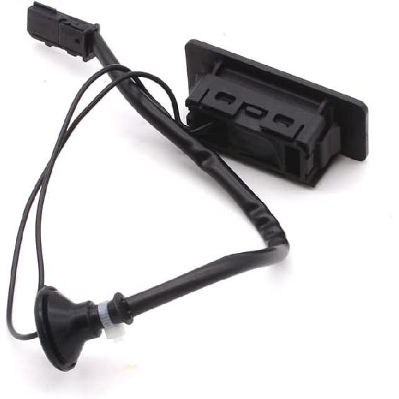 Car Trunk Switch for Chevrolet Sonic, Aveo, Captiva 2012-2019, Black, Push Button Actuator, Automatic Operation, 1-way Circuit