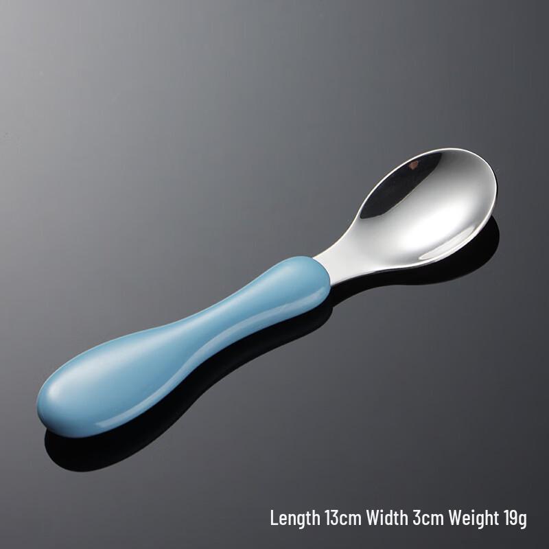 

Kids 304 Stainless Steel Portable Fork and Spoon Set with Gourd Handle