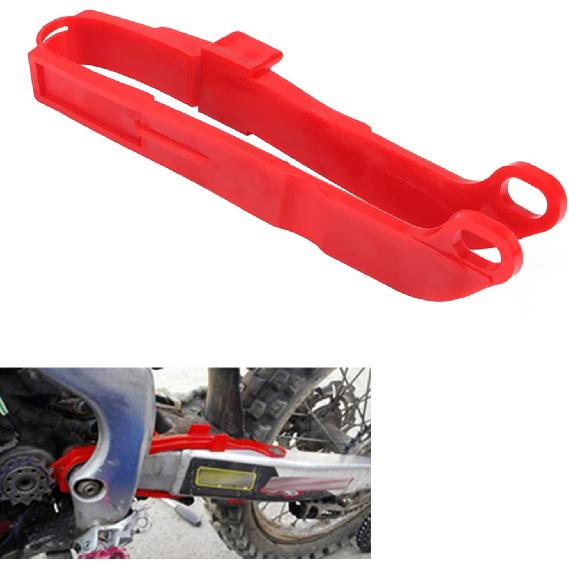 AnXin Motorcycle Red Plastic Chain Slider Guide Protector for XR250R 1991-2004 XR400R 1996-2004 XR600R 1991-2000 XR650L 1993-2024