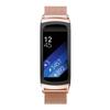 Gear Fit2 Sm R360 Magnetic Clasp Stainless Steel Mesh Band For Workout And Daily Wear