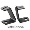 2Pcs Work Lights Mounting Brackets Hood Light Mount Lamp Stand Easy To Install Left Right