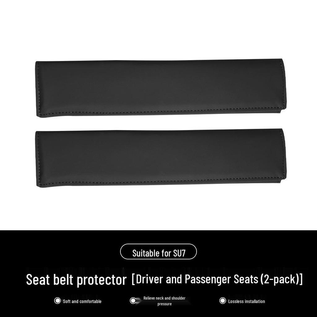 Xiaomi SU7 Seatbelt Shoulder Pad Covers for Driver & Passenger - Car Interior Accessories