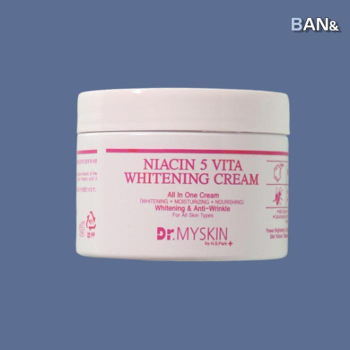 

[DR.MYSKIN] Niacin Vita Whitening Cream 350g Mildly Acidic Whitening Elasticity Moisturizing Nourishing (17503311)