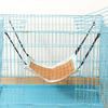 Adjustable Fleece Cat Hammock Bed for Hammies & Chinchillas - Thickened Hanging Pet Cage Hammock
