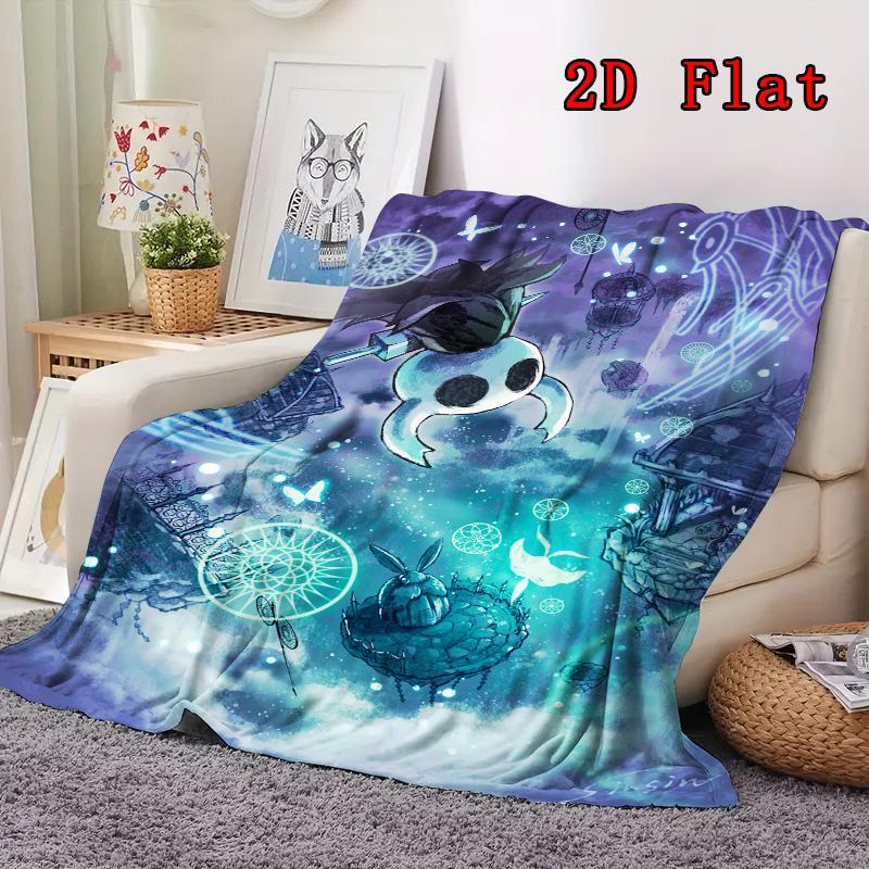 Cartoon Print 2D Flat Pattern Flannel Blanket High Quality All Seasons Warmth and Comfort Perfect for Christmas Gifts.PMT0914396