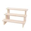 Rustic Wooden Display Riser 1Pcs Decorative Stand for Dessert Figurines Jewelry Organization Wedding Party Decor