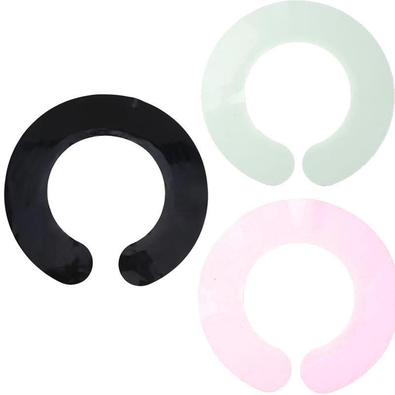 Waterproof Silicone Stylist Cutting Collar Hair Dyeing Shawl Neck Cape Wrap Cover For Barber Hairdressing Coloring Accessories